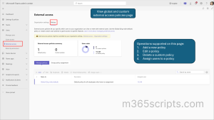 Manage external access in MS Teams