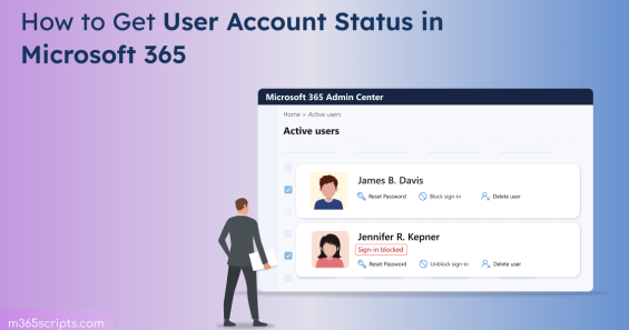 How to Find the Sign-In Status of a User in Microsoft 365