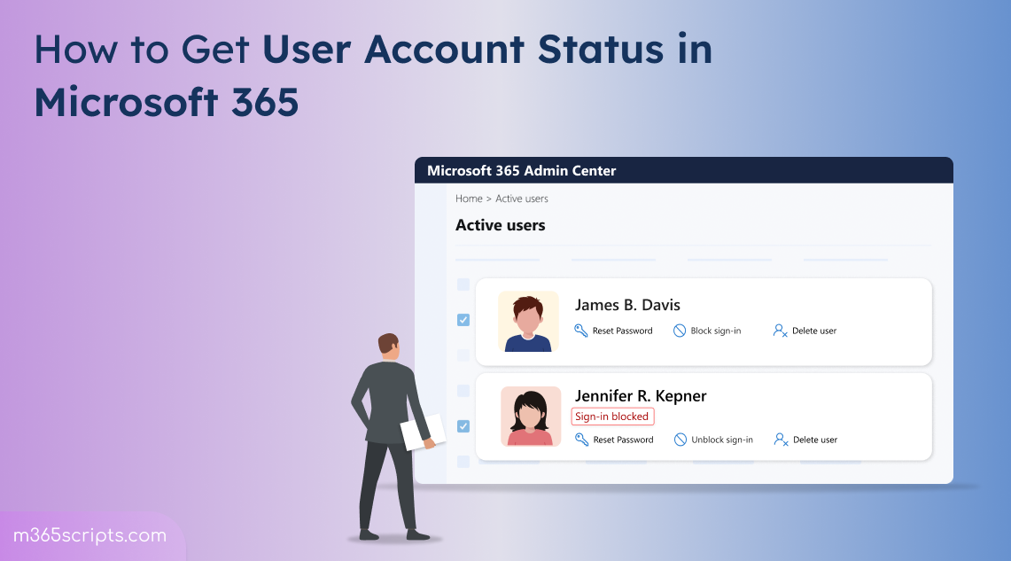 How to Find the Sign-In Status of a User in Microsoft 365