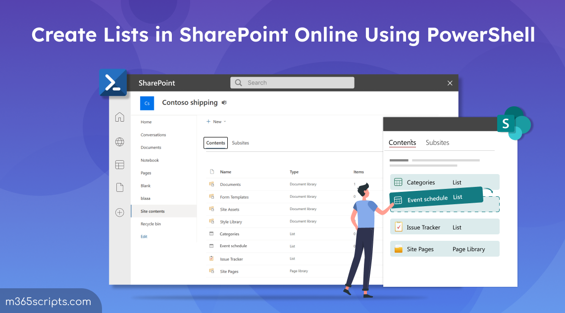 How to Create SharePoint List Using PowerShell