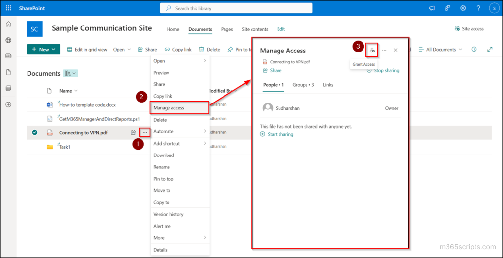 How to Manage Unique Permissions in SharePoint Online