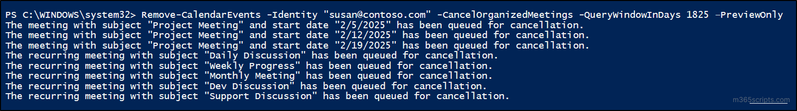 remove-recurring-meetings-from-former-employees-using-powershell