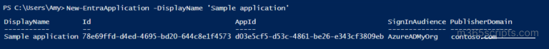 How to Manage Apps Using Entra PowerShell