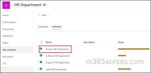 Sharepoint Subsite Examples How to Manage Subsites in SharePoint Online Using PowerShell