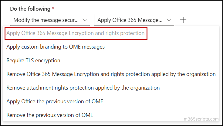 Automate Email Encryption with Mail Flow Rule in Microsoft 365