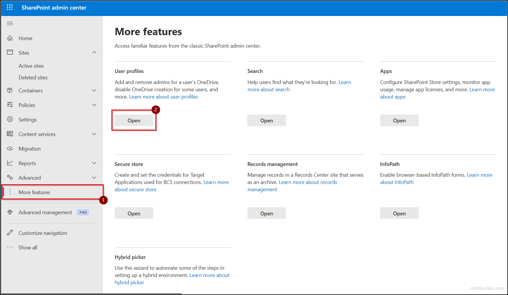 Sharepoint-Admin-Center