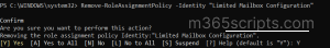 Remove-policy