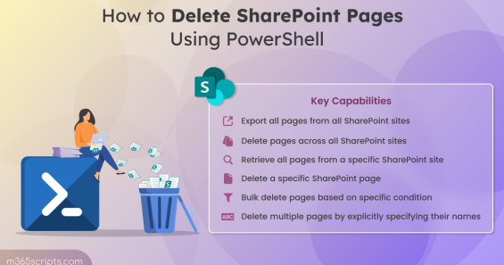 How to Delete SharePoint Pages Using PowerShell