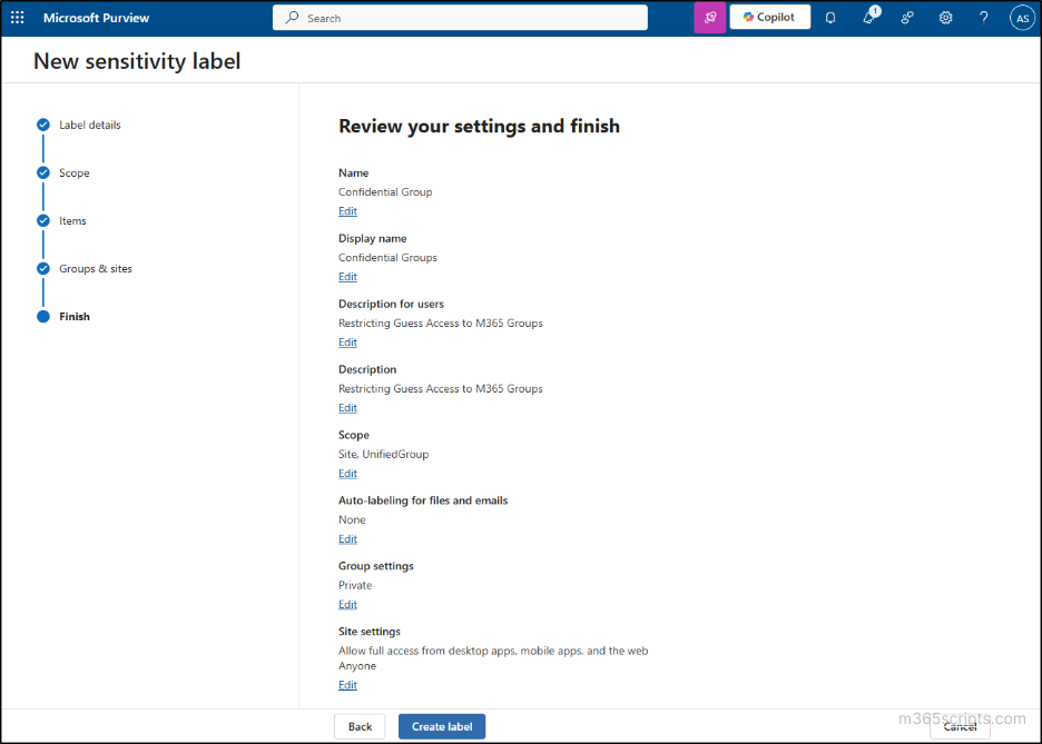 Block Guest Access to Specific Microsoft 365 Groups