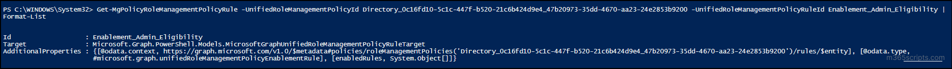 Powershell Pim App Manage Entra ID PIM Policies Using PowerShell
