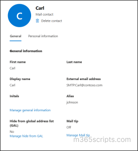 create-mail-contact-for-unlicensed-admin-using-exchange-admin-center