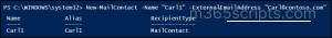 create-mail-contact-via-powershell