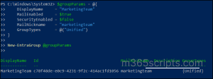 Create a group using Microsoft Entra PowerShell