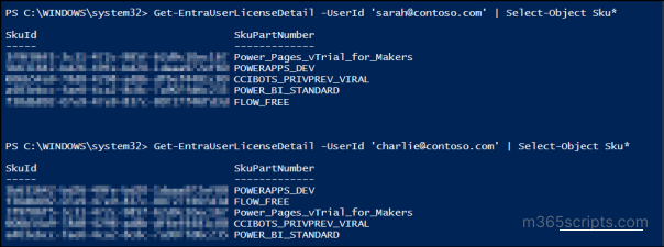 Manage User Licenses Using Microsoft Entra PowerShell