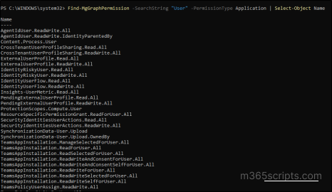 How to Find the Right Microsoft Graph Scope for Cmdlets