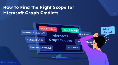 How to Find the Right Microsoft Graph Scope for Cmdlets