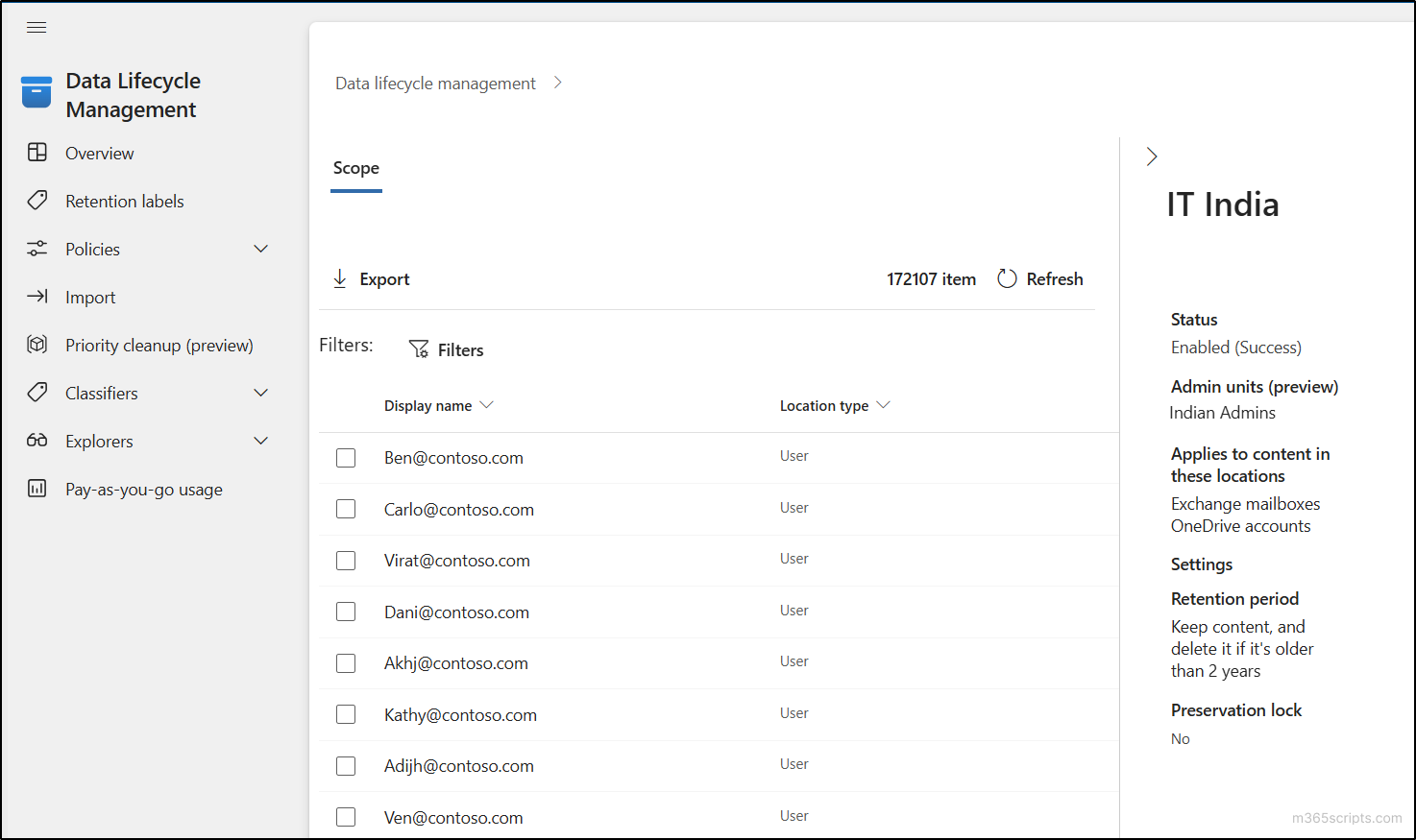 Scope Microsoft Program Create Adaptive Scopes in Microsoft Purview