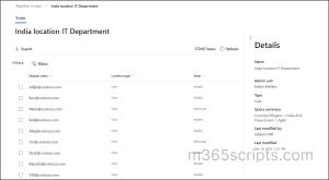 Microsoft Scope Script Create Adaptive Scopes in Microsoft Purview