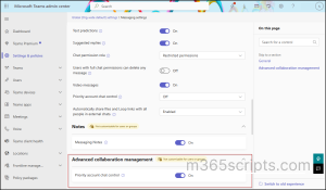 Enable Priority Account Chat Controls