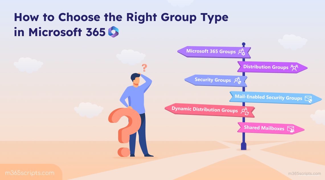 How to Choose the Right Group Type in Microsoft 365