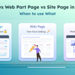 Difference Between Wiki Pages, Web Part Pages, and Site Pages in SharePoint Wiki Page vs Web Part Page vs Site Page in SharePoint