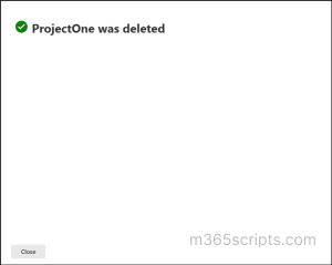 Deleted SPO Site when a Retention Policy is Removed