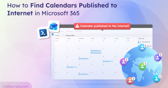 How to Find and Unpublish Internet Calendars in Microsoft 365