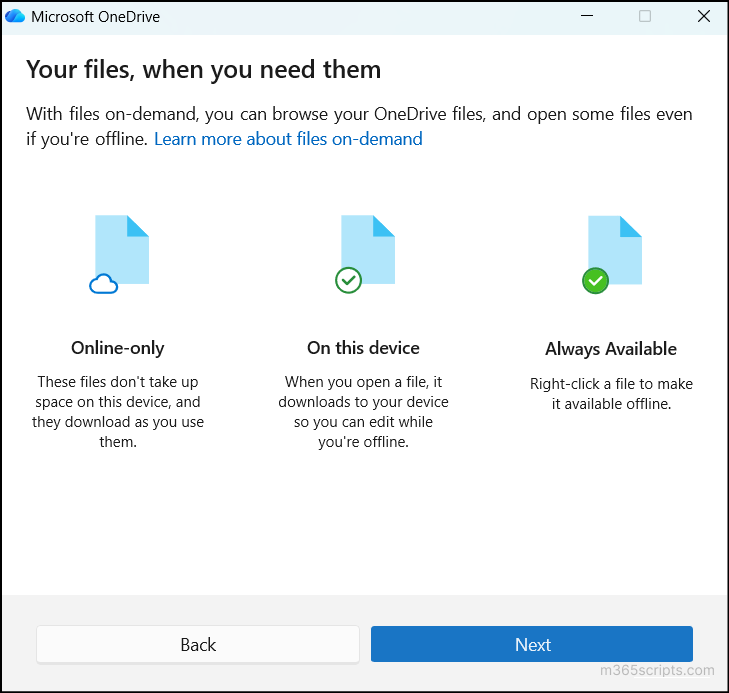 file status of sync in sharepoint
