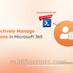 Manage User Deletions in Microsoft 365 Using PowerShell Manage User Deletions in Microsoft 365 Using PowerShell