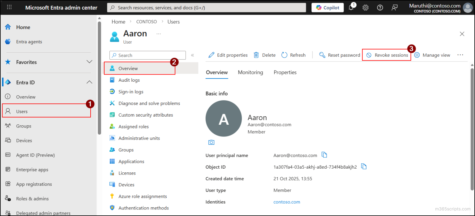 How to Revoke User Access Using Microsoft Entra ID