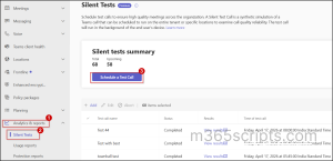 How to Configure Silent Test Call in Teams Admin Center