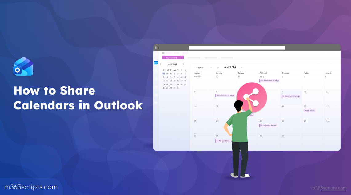 Shared Calendars in Outlook