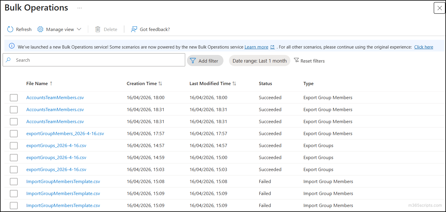 Bulk Manage Group Members in Microsoft Entra ID