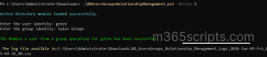 Remove an Active Directory User from a Group 