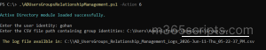 Remove a User from Multiple Groups