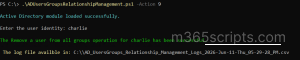Remove a User from All Groups in Active Directory 