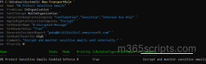 Configure Multiple Mail Flow Actions in a Single Mail Flow Rule Using PowerShell