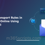 Create Transport Rules in Exchange Online Using the New-TransportRule Cmdlet Create Transport Rules in Exchange Online Using the New-TransportRule Cmdlet