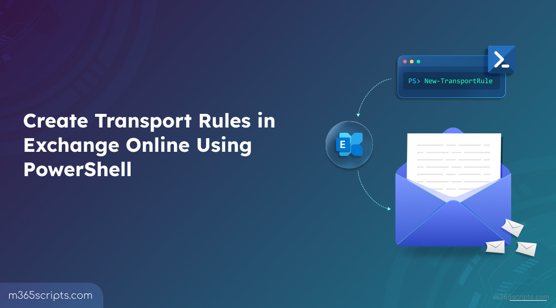 Create Transport Rules in Exchange Online Using the New-TransportRule Cmdlet