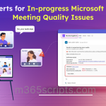 Get Rule-Based Alerts for In-Progress Microsoft Teams Meeting Quality Issues Get Rule-Based Alerts for In-Progress Microsoft Teams Meeting Quality Issues