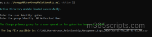Set a User&rsquo;s Primary Group in AD