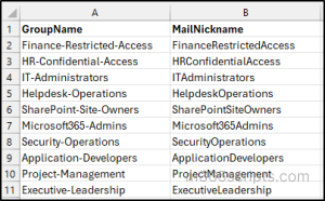 Create Security Groups with Disable Nesting Enabled
