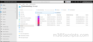 Find a User&rsquo;s Group Memberships Using the Microsoft Entra Admin Center