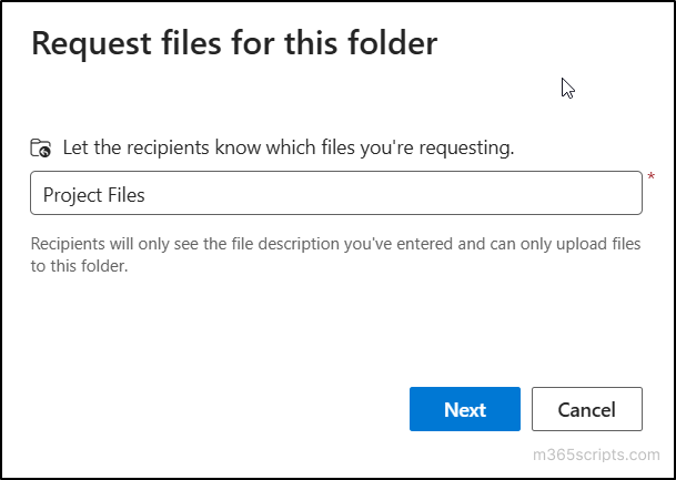 How to Request Files in OneDrive